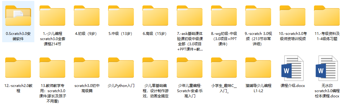 图片[1]-少儿编程课程集合【51.8GB】-船长资源
